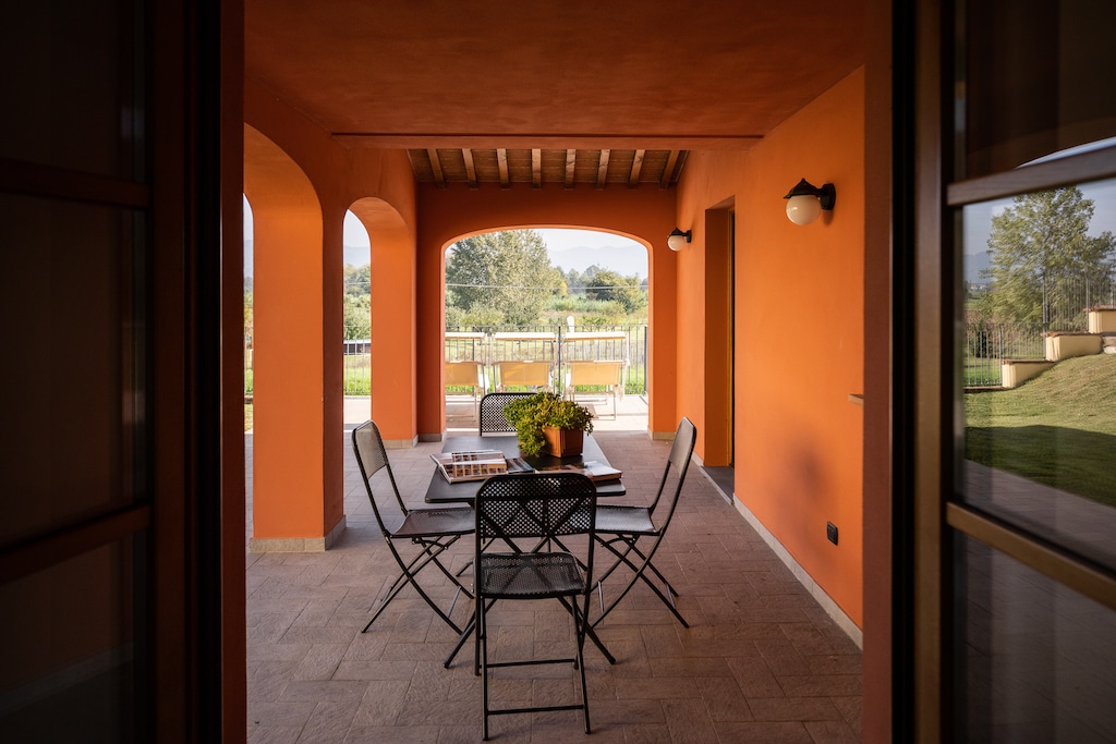 Toscana, Incanto Toscano, Appartamento Olio, veranda