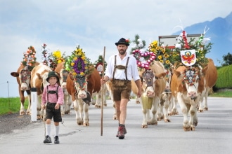 Feste della transumanza in Tirolo