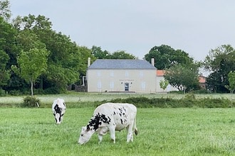 Ciclabile Loire à Vélo: una fattoria