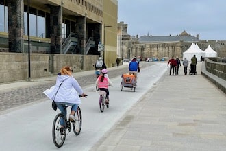 Arrivo della ciclabile a Saint Malo