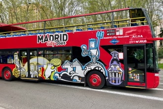 Madrid giro bus turistico
