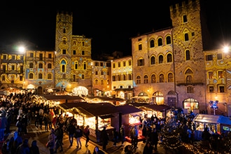 Mercatini di Natale di Arezzo, panoramica