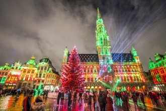 Natale a Bruxelles Grand Place