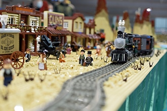 Brick Art Torino, mostra LEGO, Villaggio Western