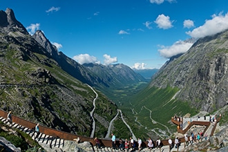 Trollstigen, la strada dei troll in Norvegia