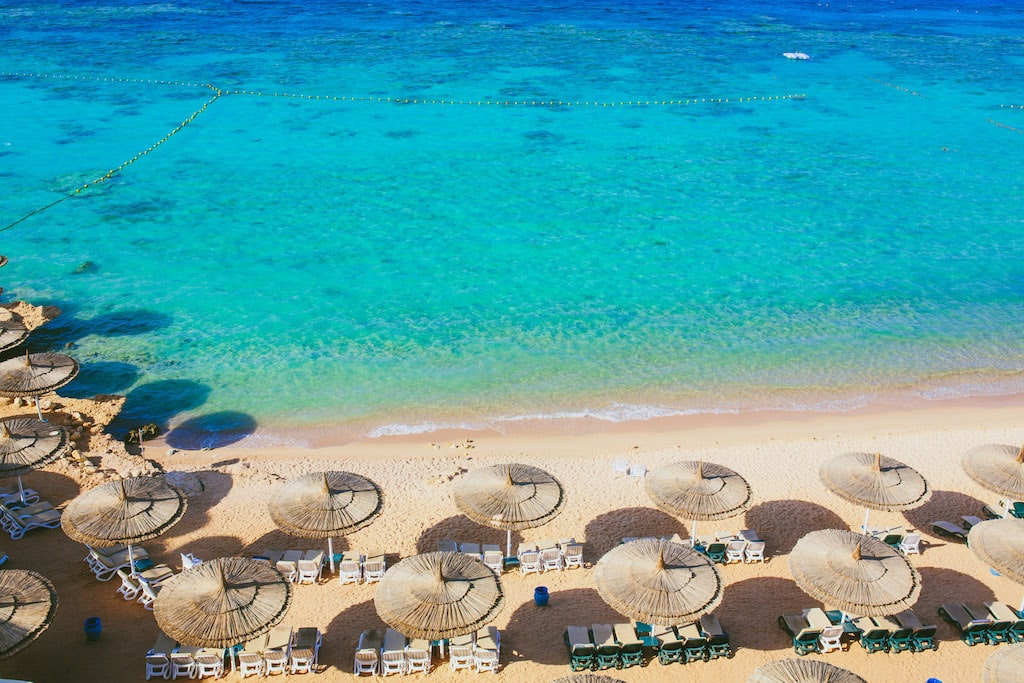 Veraclub Reef Oasis Beach Resort a Sharm el Sheikh, mare spiaggia