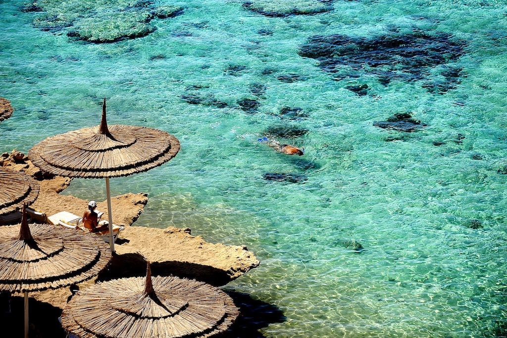 Veraclub Reef Oasis Beach Resort a Sharm el Sheikh, mare