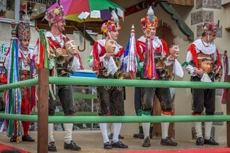 Il Carnevale ladino a Campitello in Val di Fassa