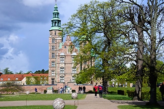 Parco e castello di Rosenborg a Copenhagen