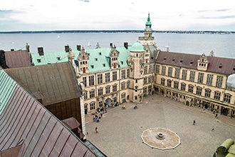 Castello di Kronborg, cortile