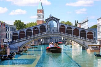 Italia in miniatura, ricostruzione del canal grande a Venezia
