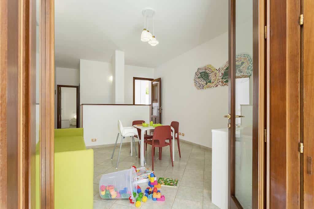 Poseidon Residence a San Vito Lo Capo in Sicilia, apart hotel, appartamento con giochi per bimbi