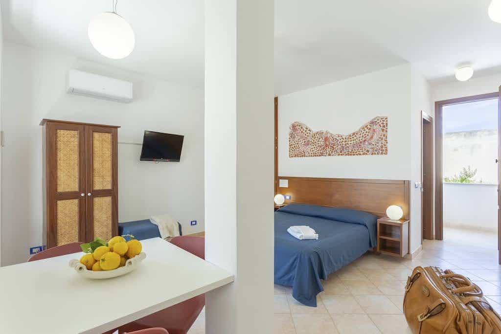 Poseidon Residence a San Vito Lo Capo in Sicilia, apart hotel, camera appartamento
