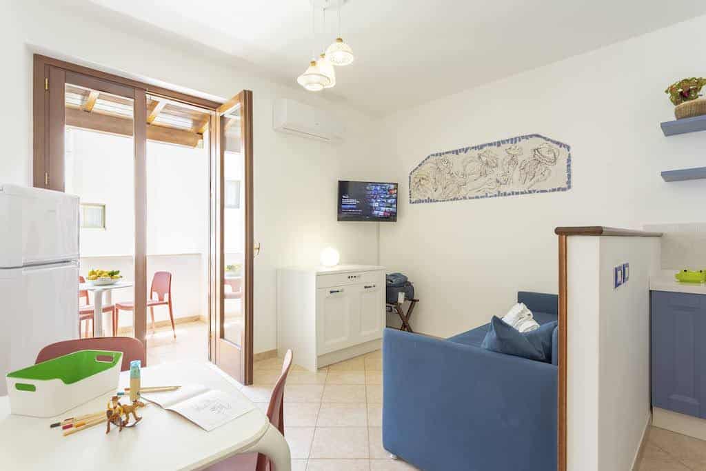 Poseidon Residence a San Vito Lo Capo in Sicilia, apart hotel, spiaggia appartamento con giochi bimbi