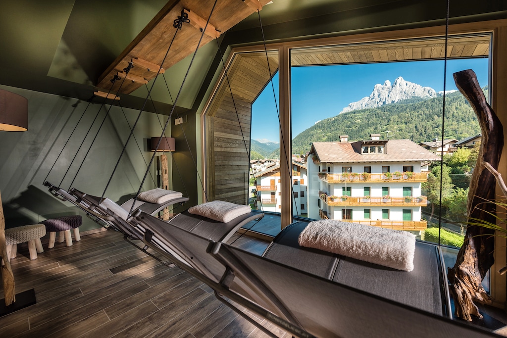 Brunet The Dolomites Resort hotel in Trentino a San Martino di Castrozza, spa