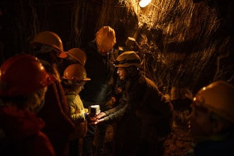 Museo delle miniere di Schilpario in Lombardia, attività con i bambini