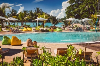 Piscina dell'hotel Club Med Seychelles