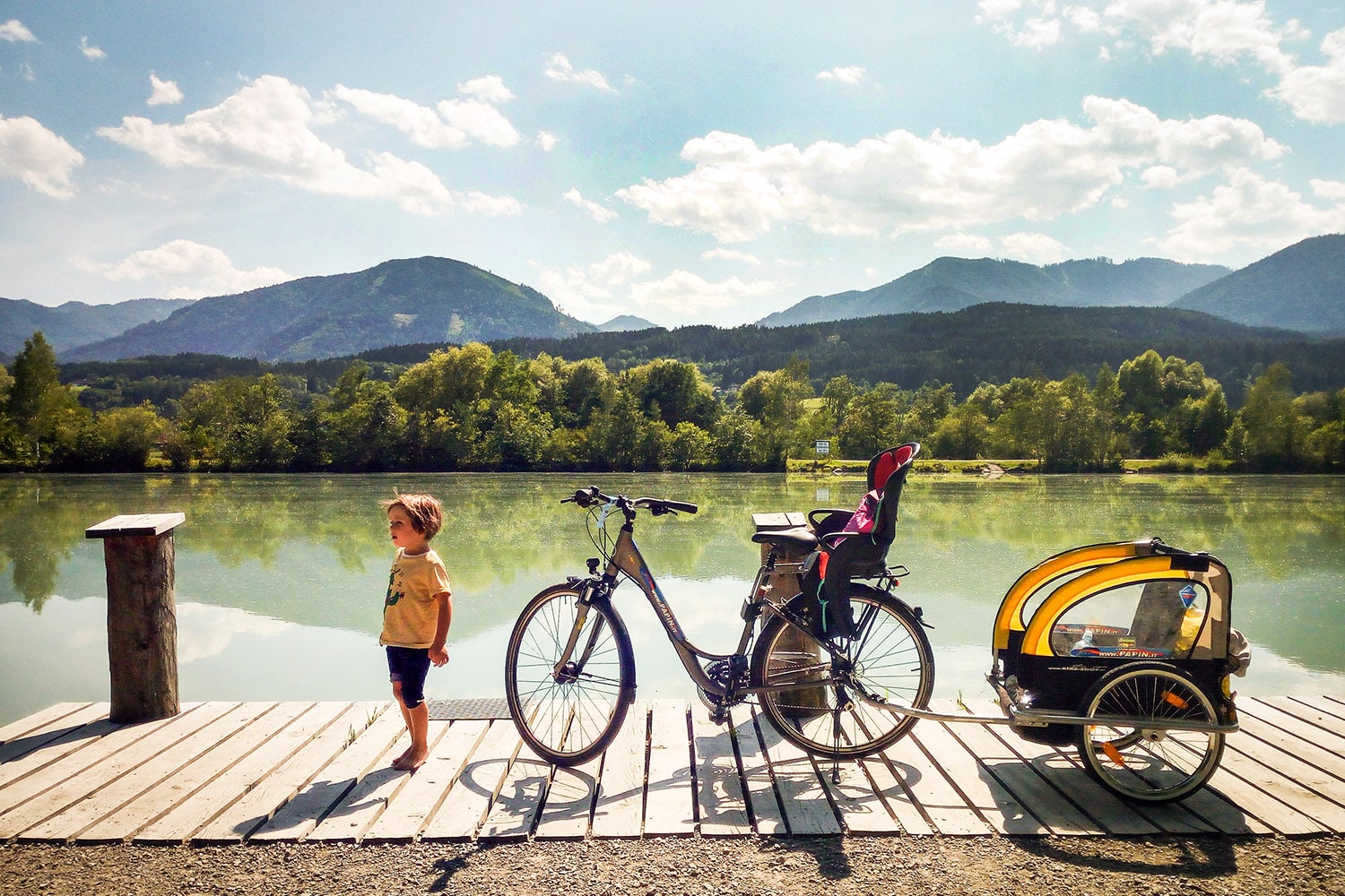 In bici in famiglia in Austria, Girolibero