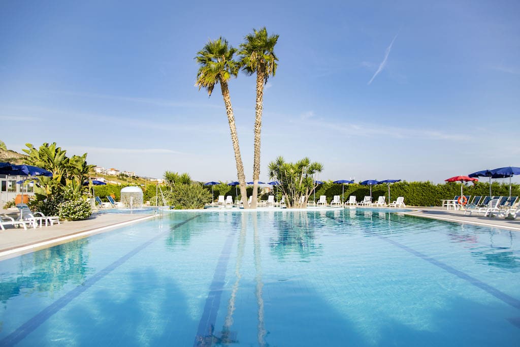 Blu Hotels, Hotel Village Paradise in Calabria, piscina esterna