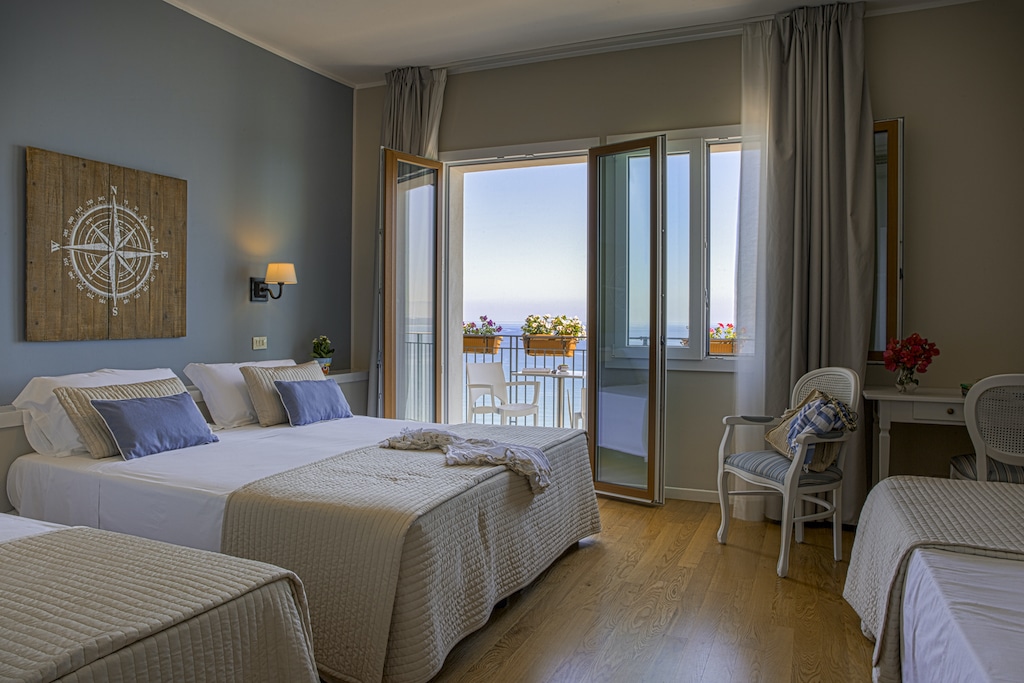 Hotel Punta Nord-Est a Castellammare del Golfo, camera vista mare