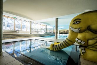 Sporthotel Sillian, piscina interna per bambini