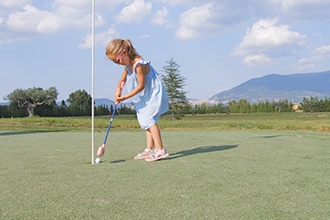 Golf per bambini al Valle di Assisi Resort