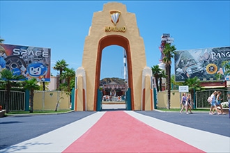 Parco Movieland, ingresso portale