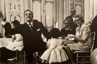 Principato di Monaco - Palazzo dei Principi- Foto d'epoca del Principe Ranieri e la sua famiglia