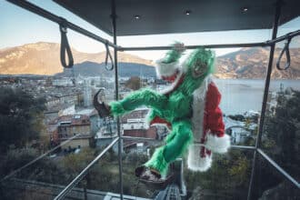 Casa del Grinch a Riva del Garda per il Natale 2023, ascensore