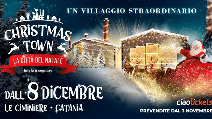 Christmas Town a Catania