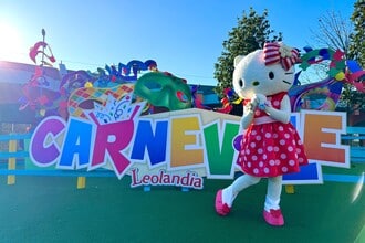 Hello Kitty protagonista del Carnevale del parco divertimenti di Leolandia