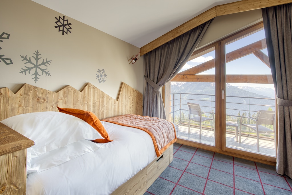 Club Med Le Rosière resort per bambini sulle Alpi francesi, camera con letto singolo