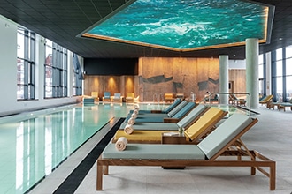Club Med Tignes, piscina