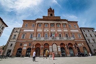Piazza della Repubblica a Foligno
