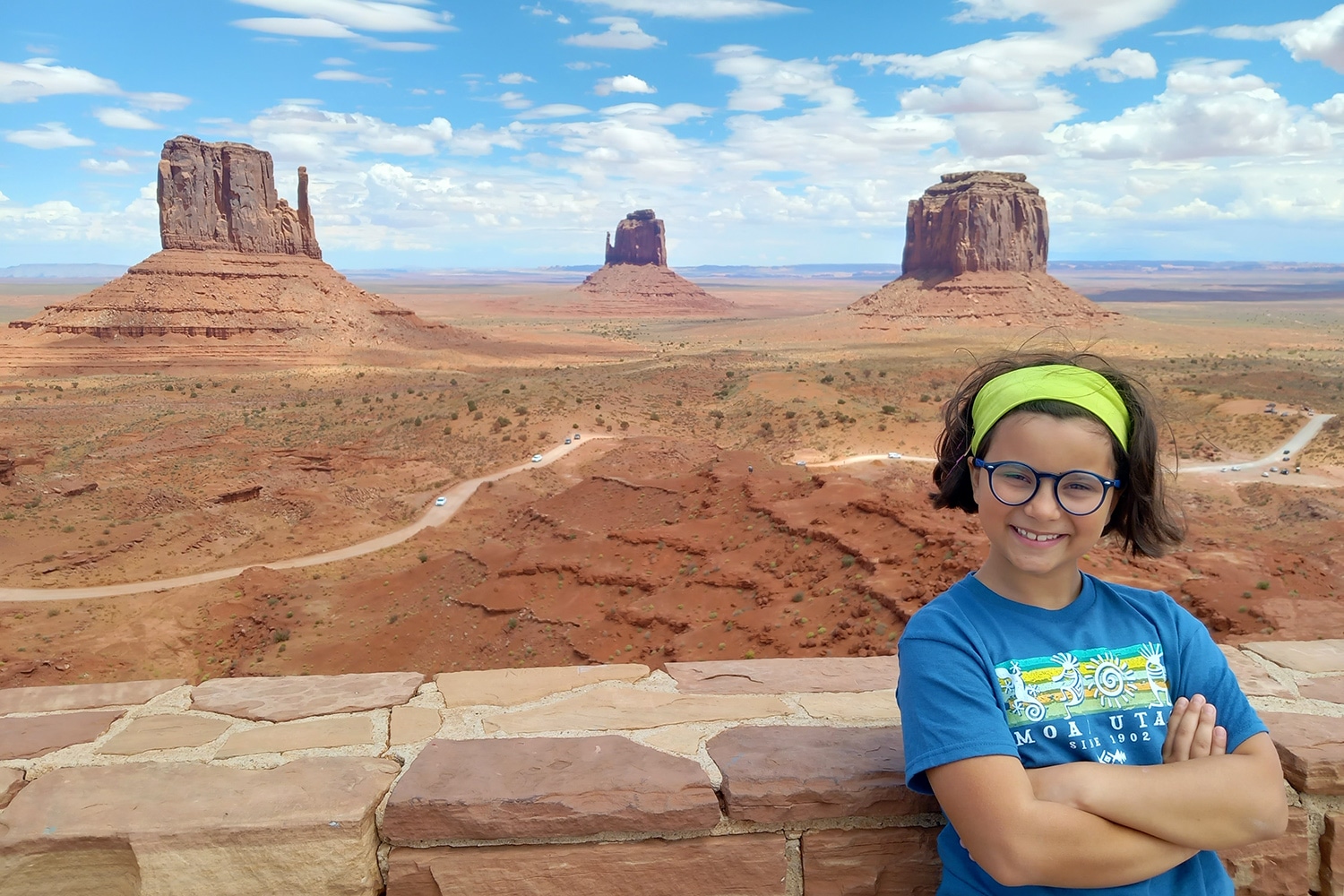 Monument Valley Navajo Tribal Park con i bambini