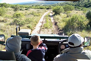 Amakhala Game Reserve, safari con bambini