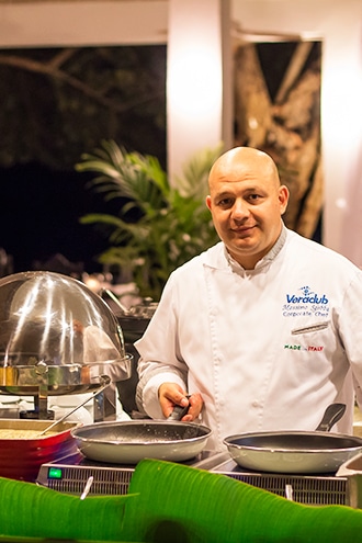 Massimo Sgobba, executive chef Veratour