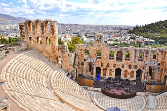 Teatro di Dioniso sull'Acropoli di Atene