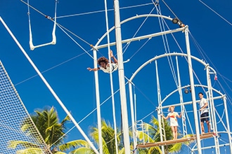 Club Med Punta Cana, trapezio volante