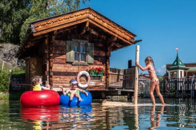 Alpin Family Resort Seetal, Austria, piscina esterna