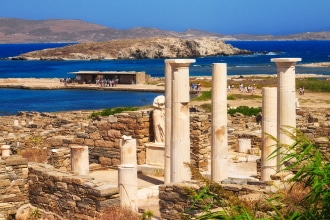 Isola di Delos Grecia