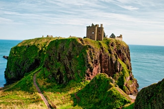 Dunnottar Castle in Scozia