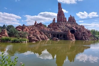 Disneyland Paris: il trenino della miniera