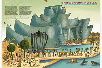 Libro per bambini Il giro del mondo in 12 Musei