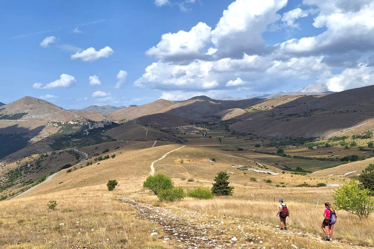 Cammino del Gran Sasso con bambini