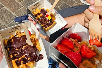 Waffles a Bruges