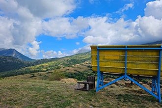 Campo di Giove, panchina gigante