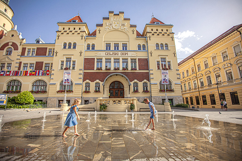 Gita a Celje, in Slovenia con i bambini