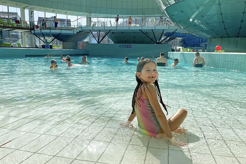 Piscine sotto la cupola alle Terme di Laško
