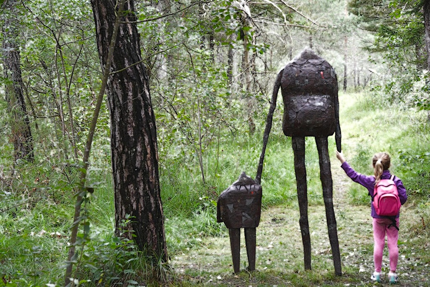 Land art a Ledro in Trentino